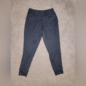 Lole Gray Black Jogger Capri Medium